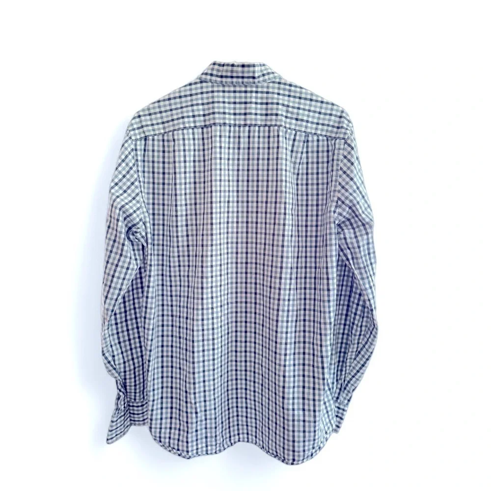 J.Crew Gingham Men Button Down Shirt